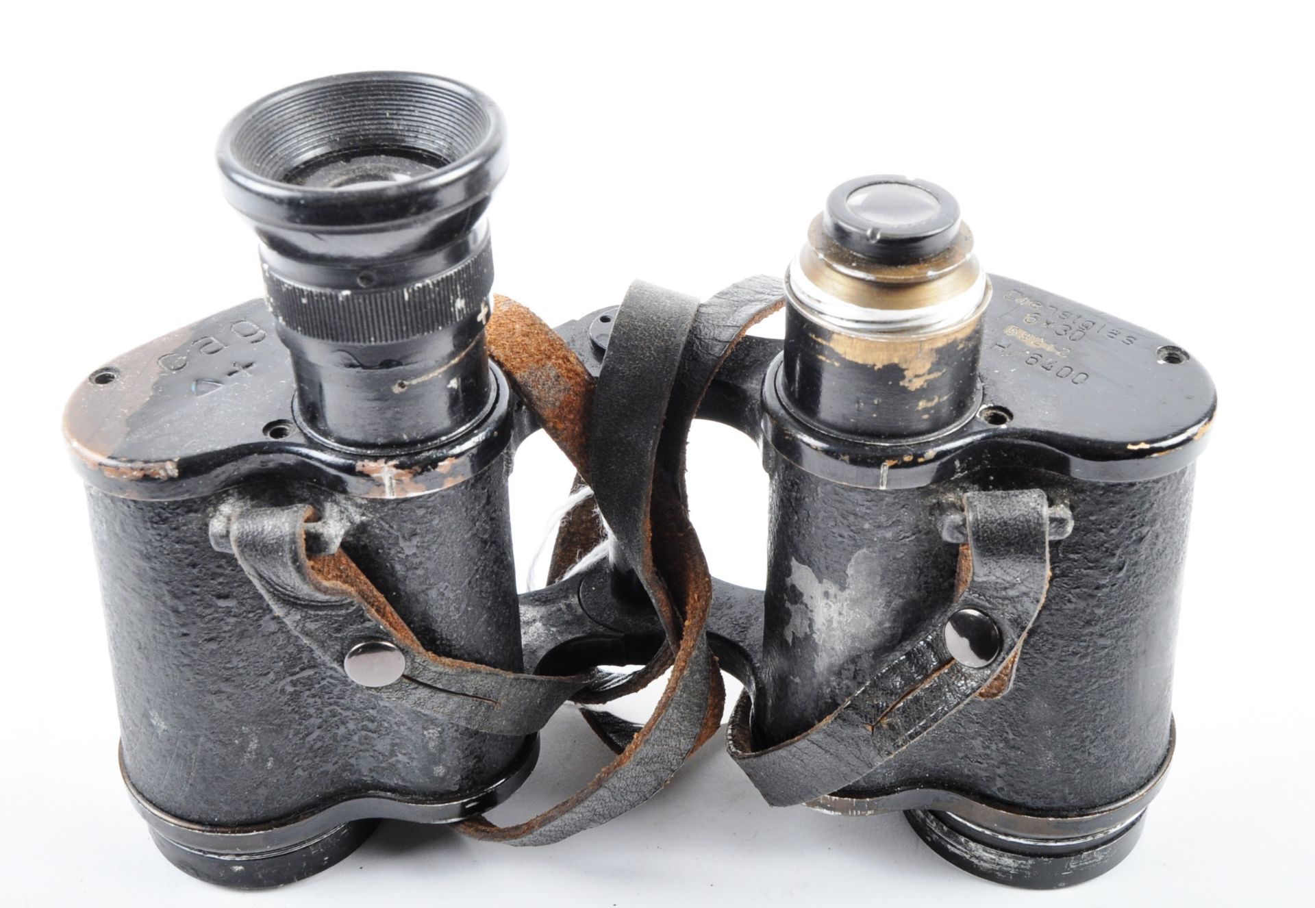 WWII CAG A+ DIENSTGLAS 6X30 VINTAGE BINOCULARS - Image 2 of 4