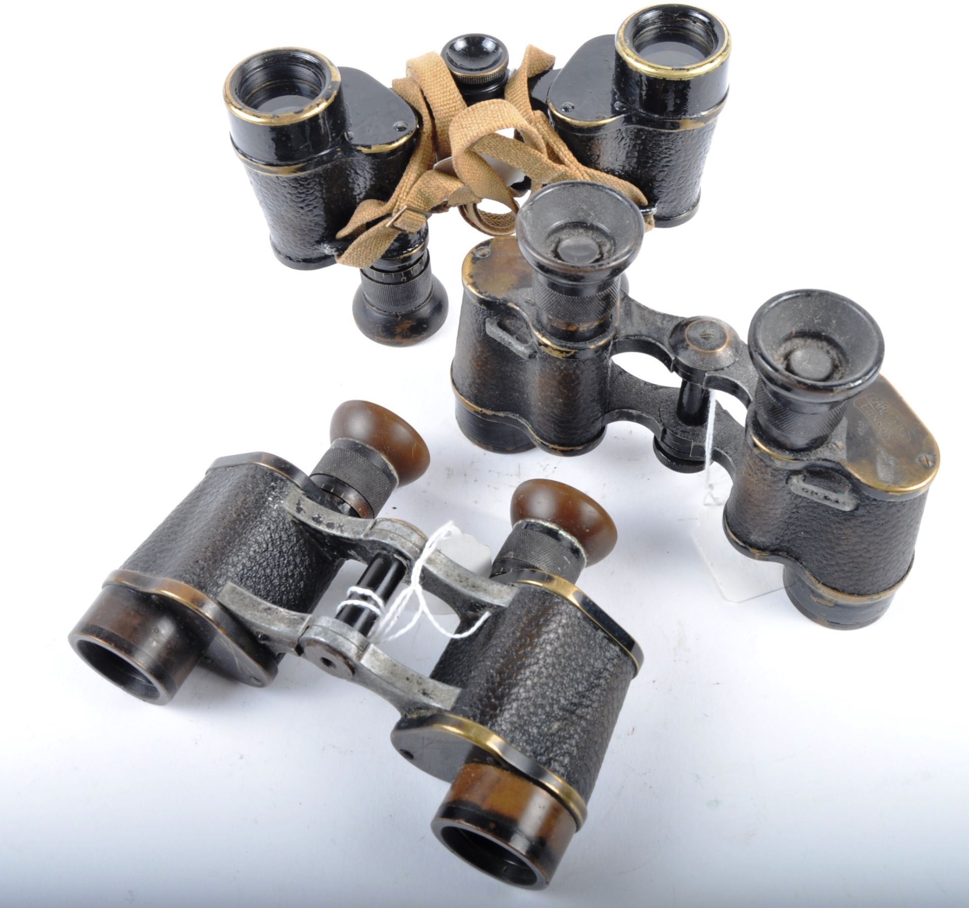 A COLLECTION OF WWI CARL ZEISS LONDON BINOCULARS - Image 5 of 5