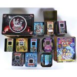 LARGE COLLECTION OF VINTAGE YUGIOH TRADING CARD TINS