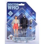 DOCTOR WHO - NICOLA BRYANT (PERI) - AUTOGRAPHED ACTION FIGURE