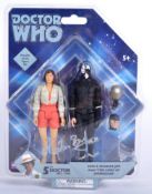 DOCTOR WHO - NICOLA BRYANT (PERI) - AUTOGRAPHED ACTION FIGURE