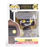 STAR WARS - BRIAN WHEELER (JAWA) - SIGNED FUNKO POP