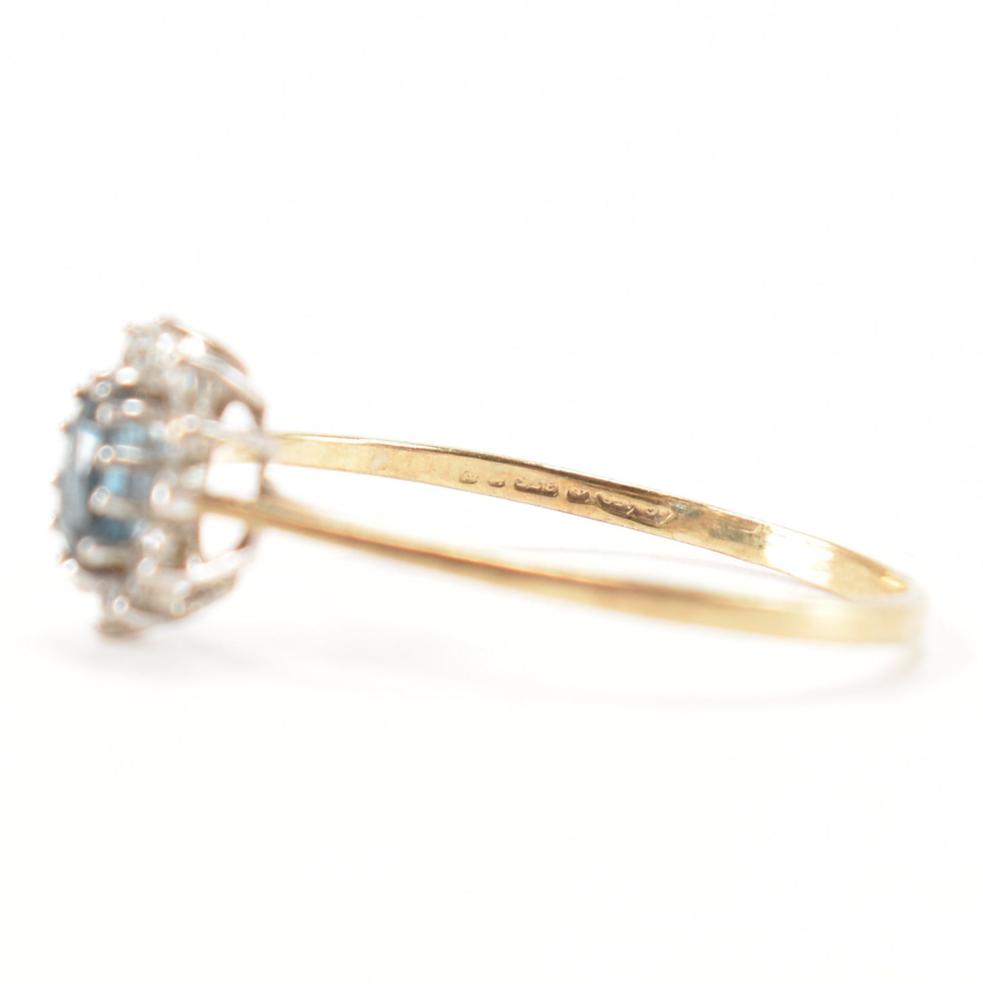 TWO 9CT GOLD GEM SET RINGS - Image 5 of 7