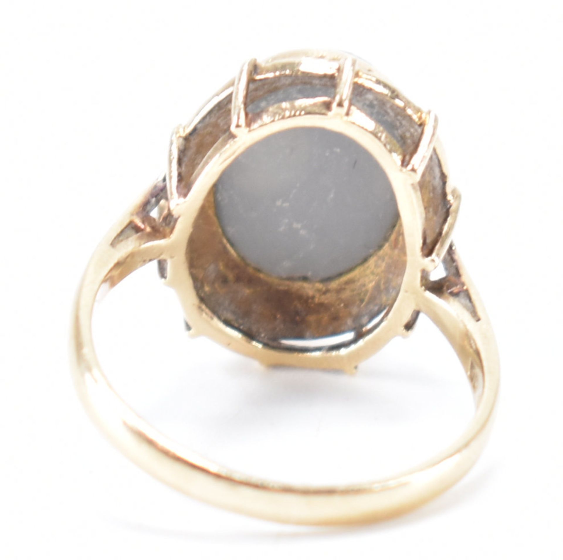 HALLMARKED 9CT GOLD & OPAL RING - Image 4 of 9