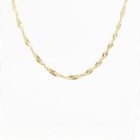 HALLMARKED 9CT GOLD ROPE TWIST CHAIN