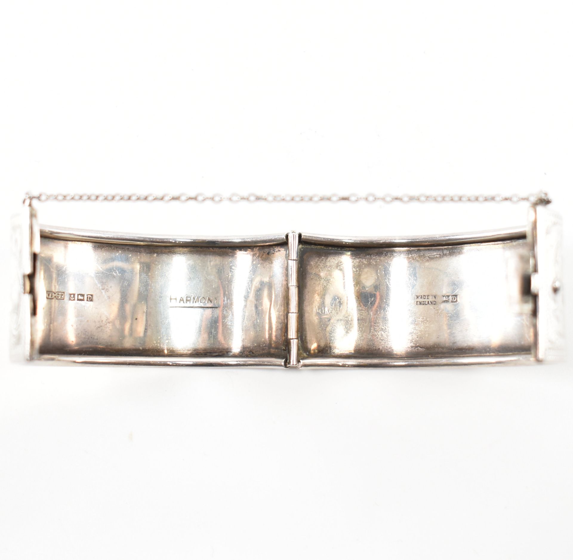 ASSORTED COLLECTION OF SILVER BANGLES & WRIST WATCH - Image 4 of 4