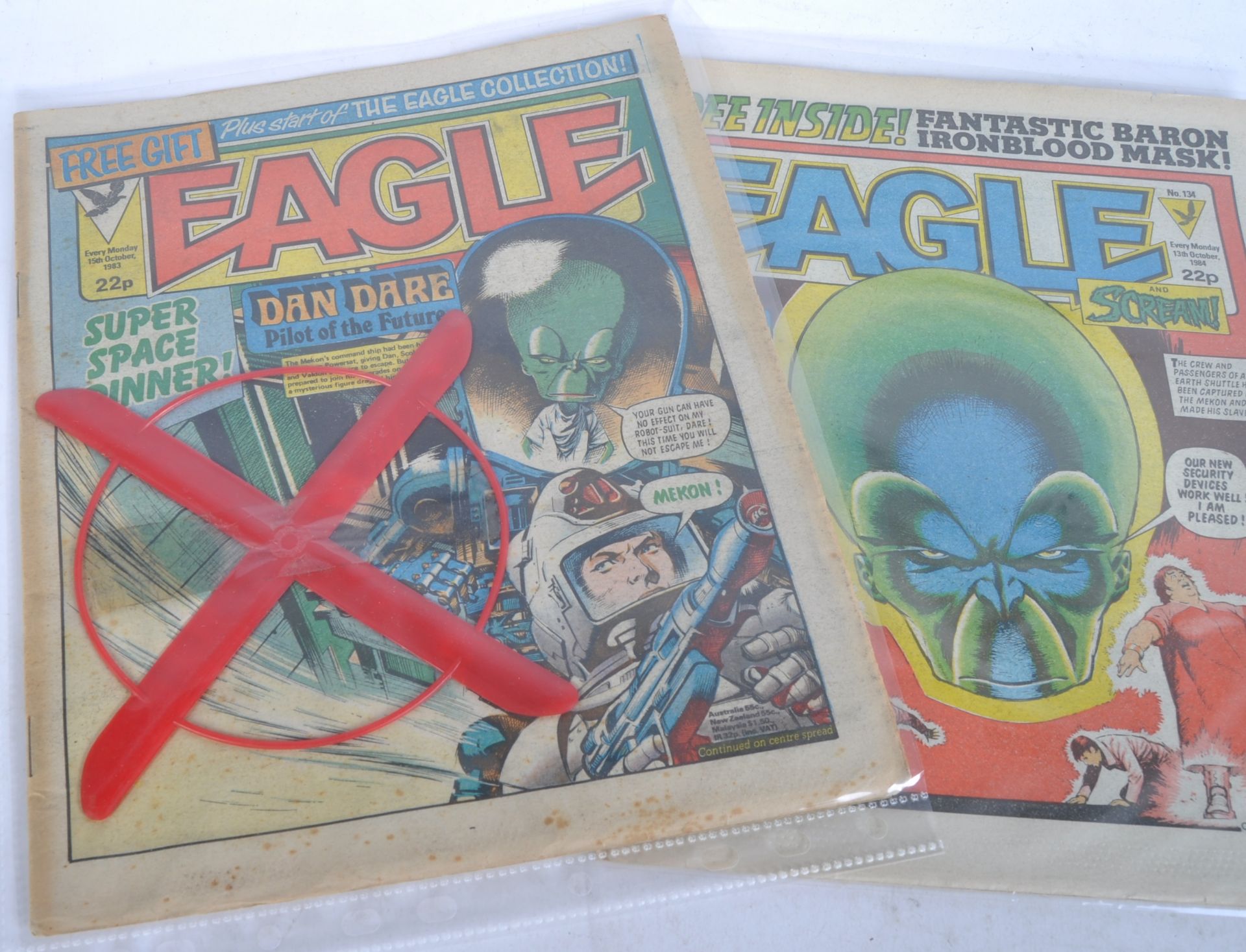 COMIC BOOKS - EAGLE COMICS - COLLECTION OF ISSUES WITH FREE GIFTS - Bild 4 aus 4