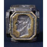 19TH CENTURY MULTI-FACETED INTAGLIO SEAL / FOB