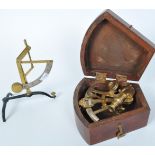 EARLY 20TH CENTURY CASED STANLEY MILITARY SEXTANT