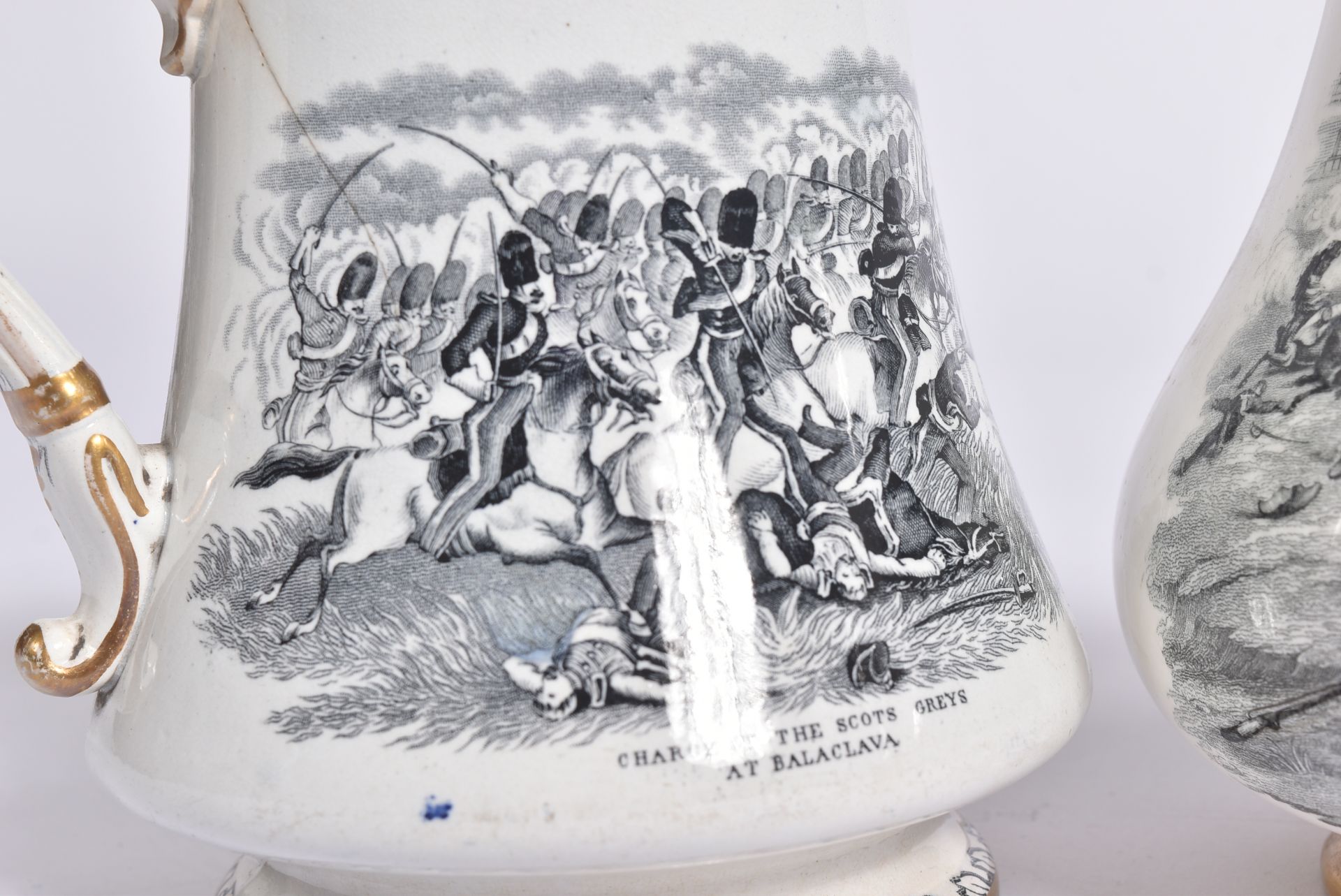 SELECTION OF THREE CRIMEAN WAR INTEREST JUGS - Image 4 of 6