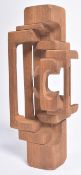BRIAN WILLSHER (1930-2010) - CARVED ABSTRACT SCULPTURE