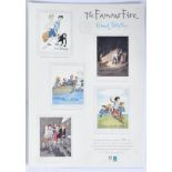 ENID BLYTON - THE FAMOUS FIVE - LIMITED EDITION PRINT