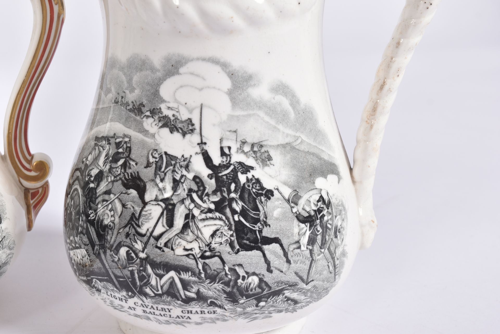 SELECTION OF THREE CRIMEAN WAR INTEREST JUGS - Image 2 of 6