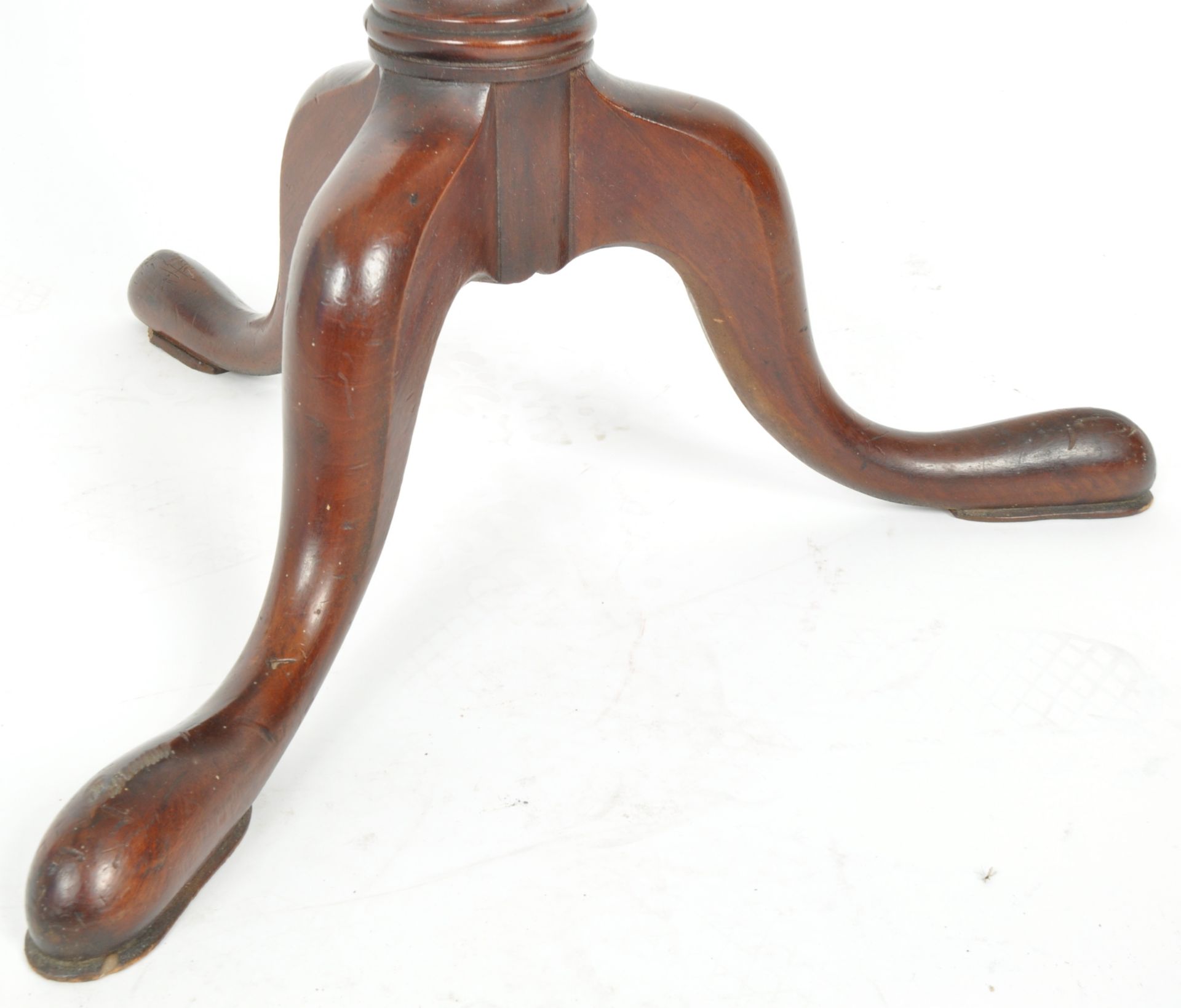 TALL 19TH CENTURY VICTORIAN MAHOGANY JARDINIERE - Image 4 of 5