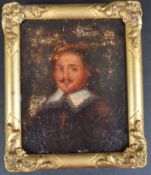 18TH CENTURY SPANISH RELIGIOUS OIL ON BOARD