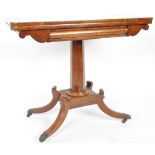 19TH CENTURY ROSEWOOD SIDE OCCASIONAL TABLE