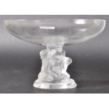RENE LALIQUE - FRENCH GLASS CENTERPIECE BOWL