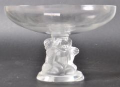 RENE LALIQUE - FRENCH GLASS CENTERPIECE BOWL