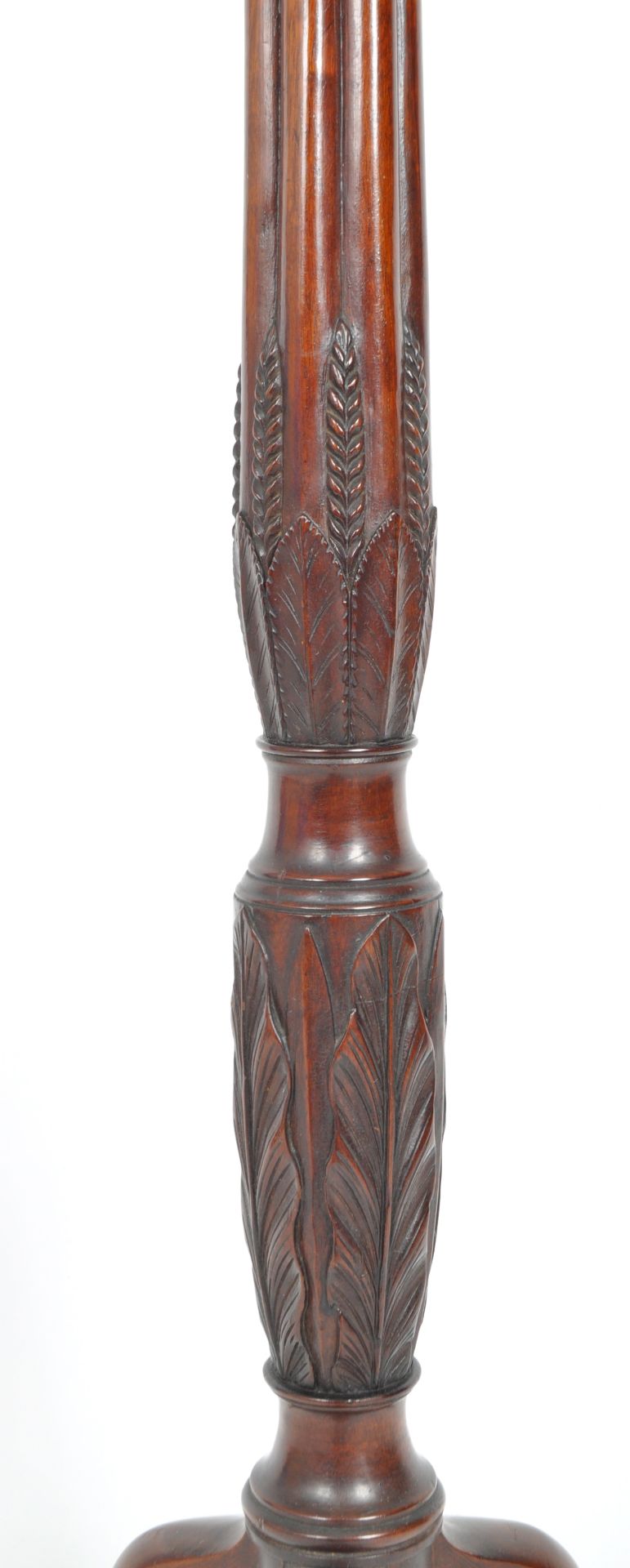 TALL 19TH CENTURY VICTORIAN MAHOGANY JARDINIERE - Image 3 of 5