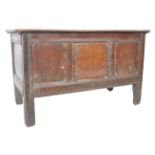 18TH CENTURY OAK COFFER MULE CHEST