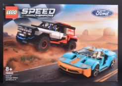 LEGO SET - SPEED CHAMPIONS - 76905 - FORD GT HERITAGE EDITION AND BRONCO R