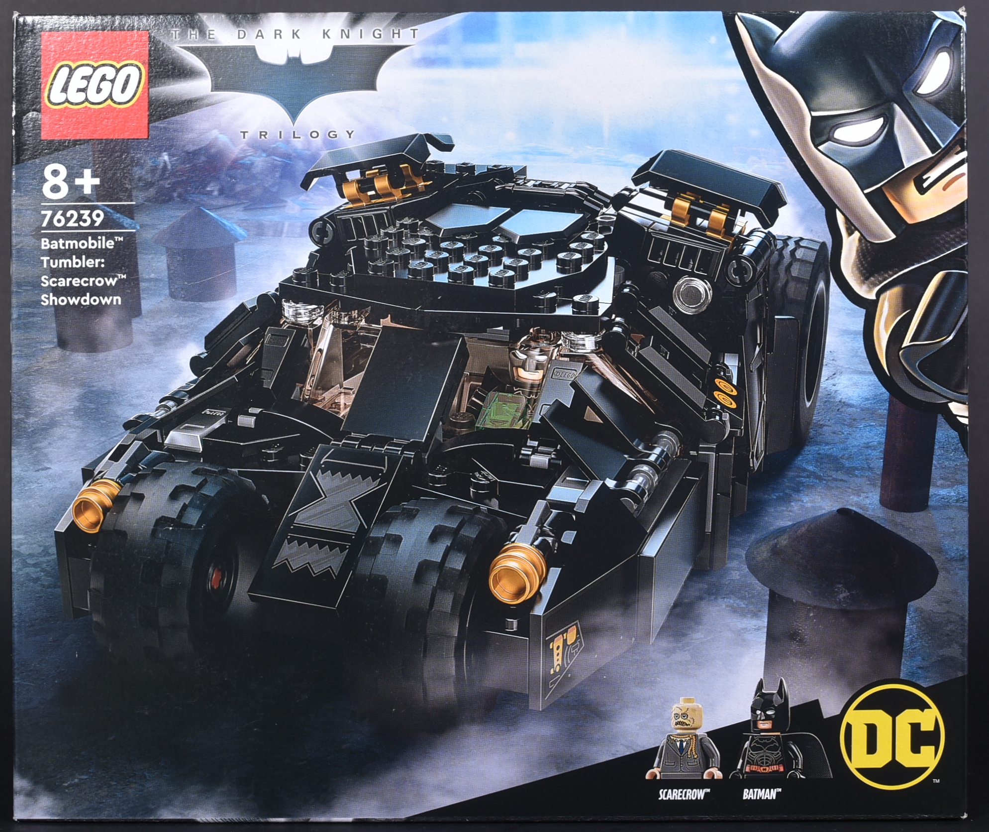 LEGO SET - BATMAN - 76239 - BATMOBILE TUMBLER SCARECROW SHOWDOWN