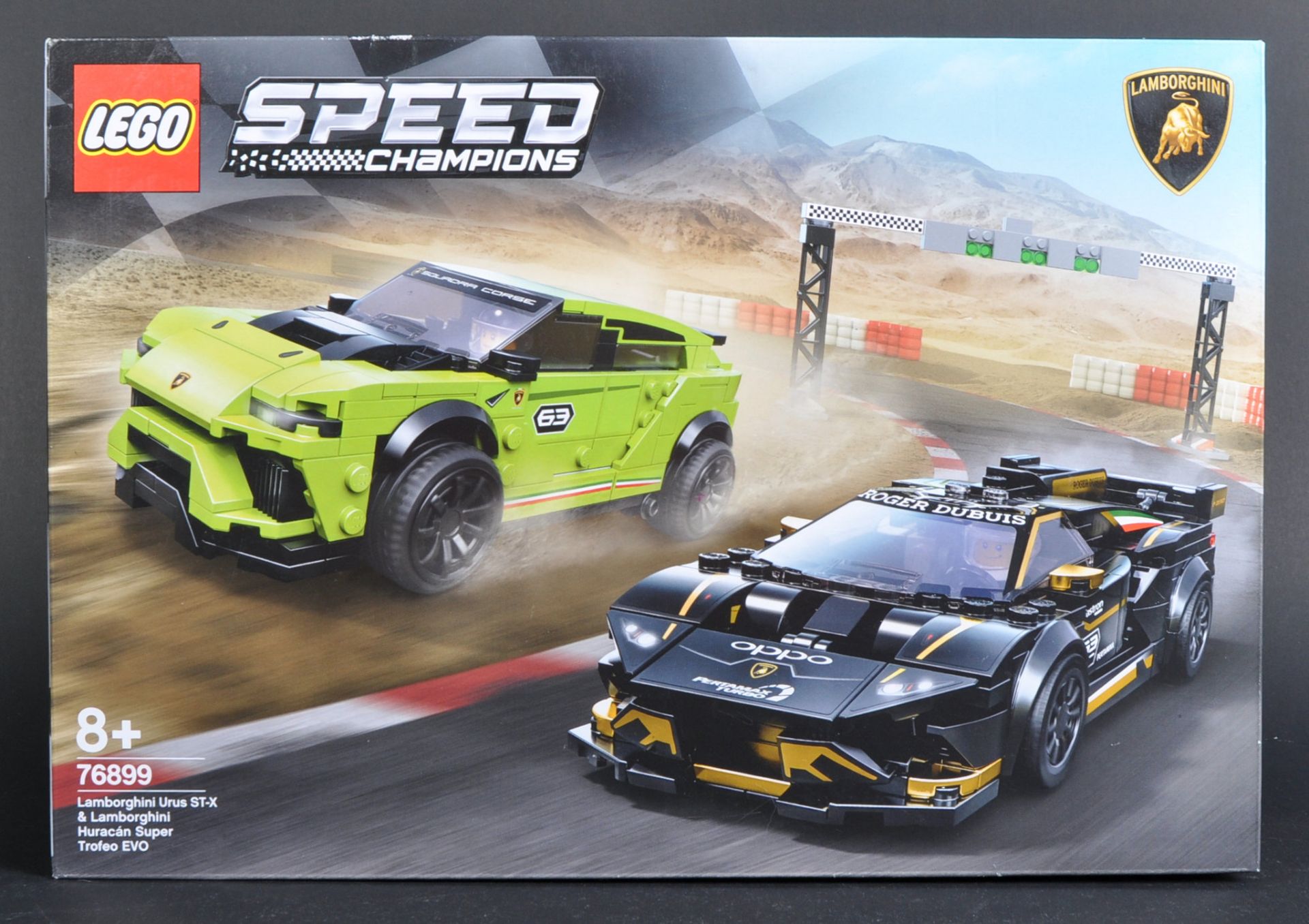 LEGO SET - SPEED CHAMPIONS - 76899 - LAMBORGHINI URUS ST-X & LAMBORGHINI HURACAN SUPER TROFEO EVO