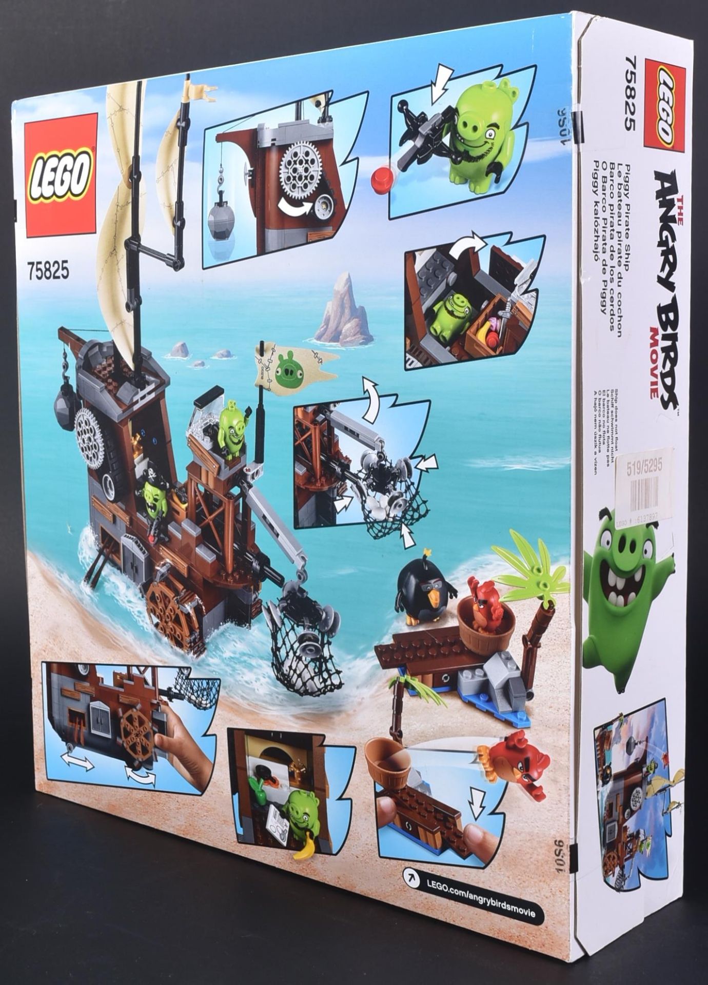 LEGO SET - ANGRY BIRDS - 75825 - PIGGY PIRATE SHIP - Image 2 of 2