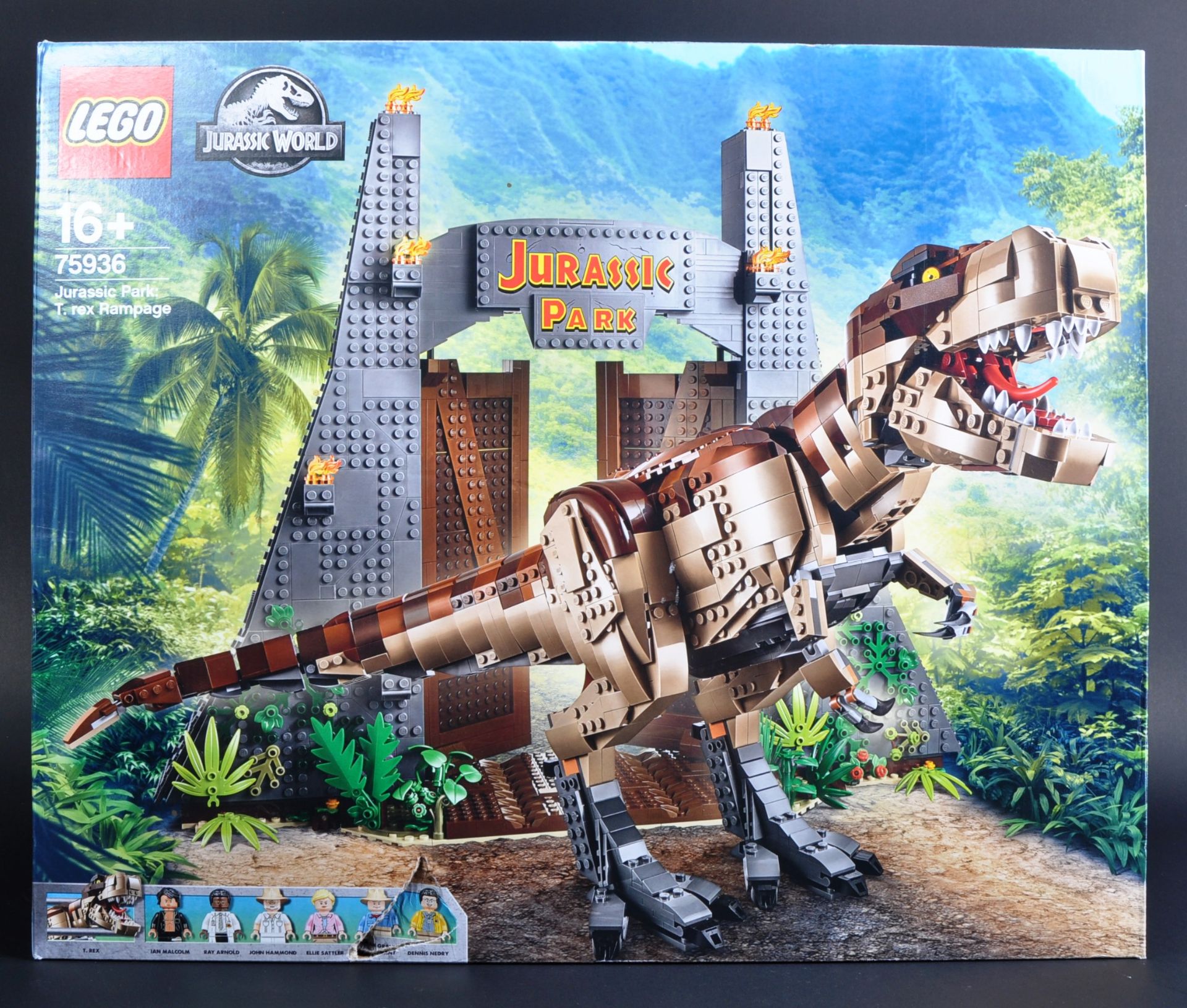 LEGO SET - JURASSIC PARK - 75936 - T. REX RAMPAGE