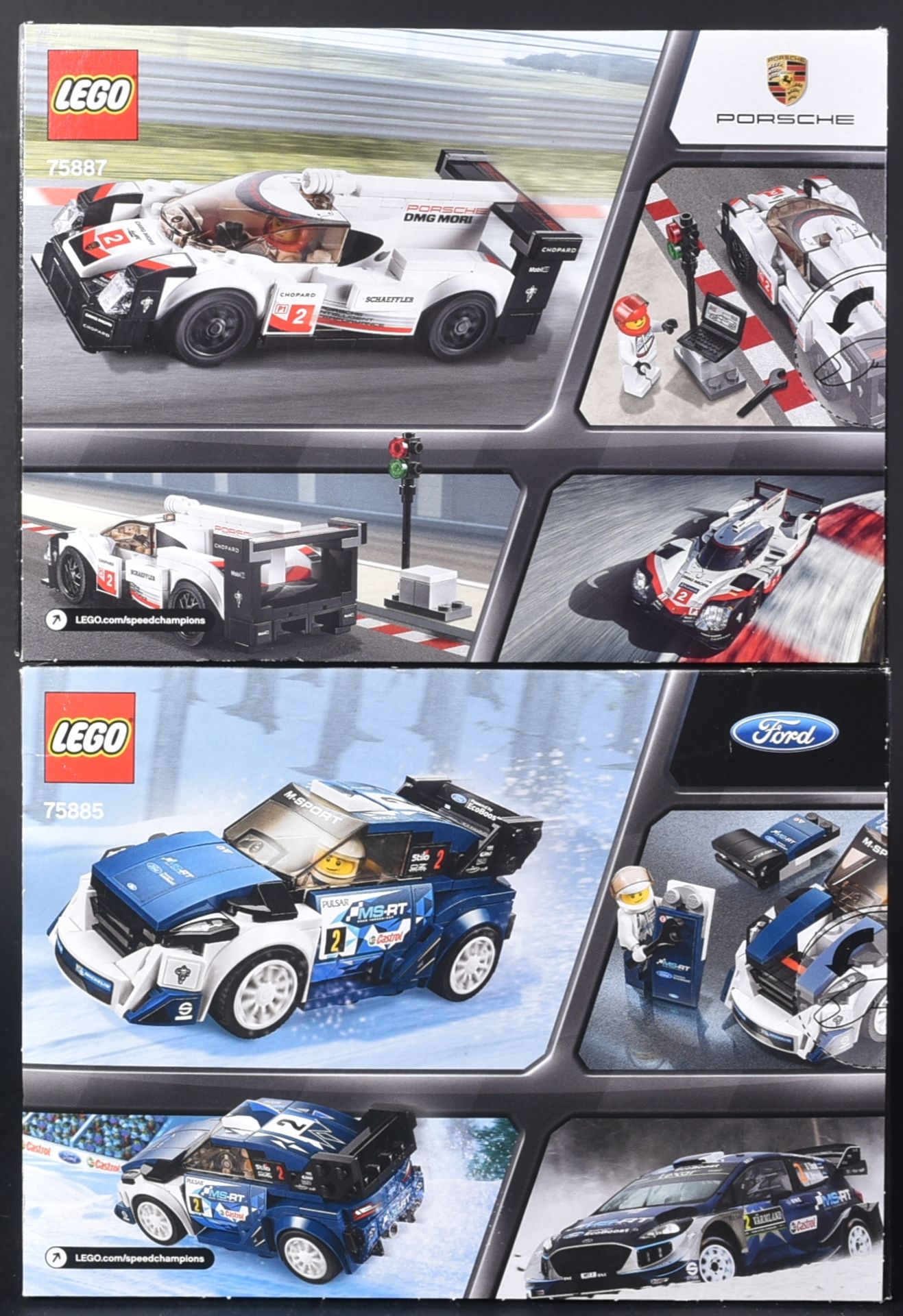 LEGO SETS - SPEED CHAMPIONS - 919 HYBRID - M-SPORT WRC - 75887 - 75885 - Image 3 of 3