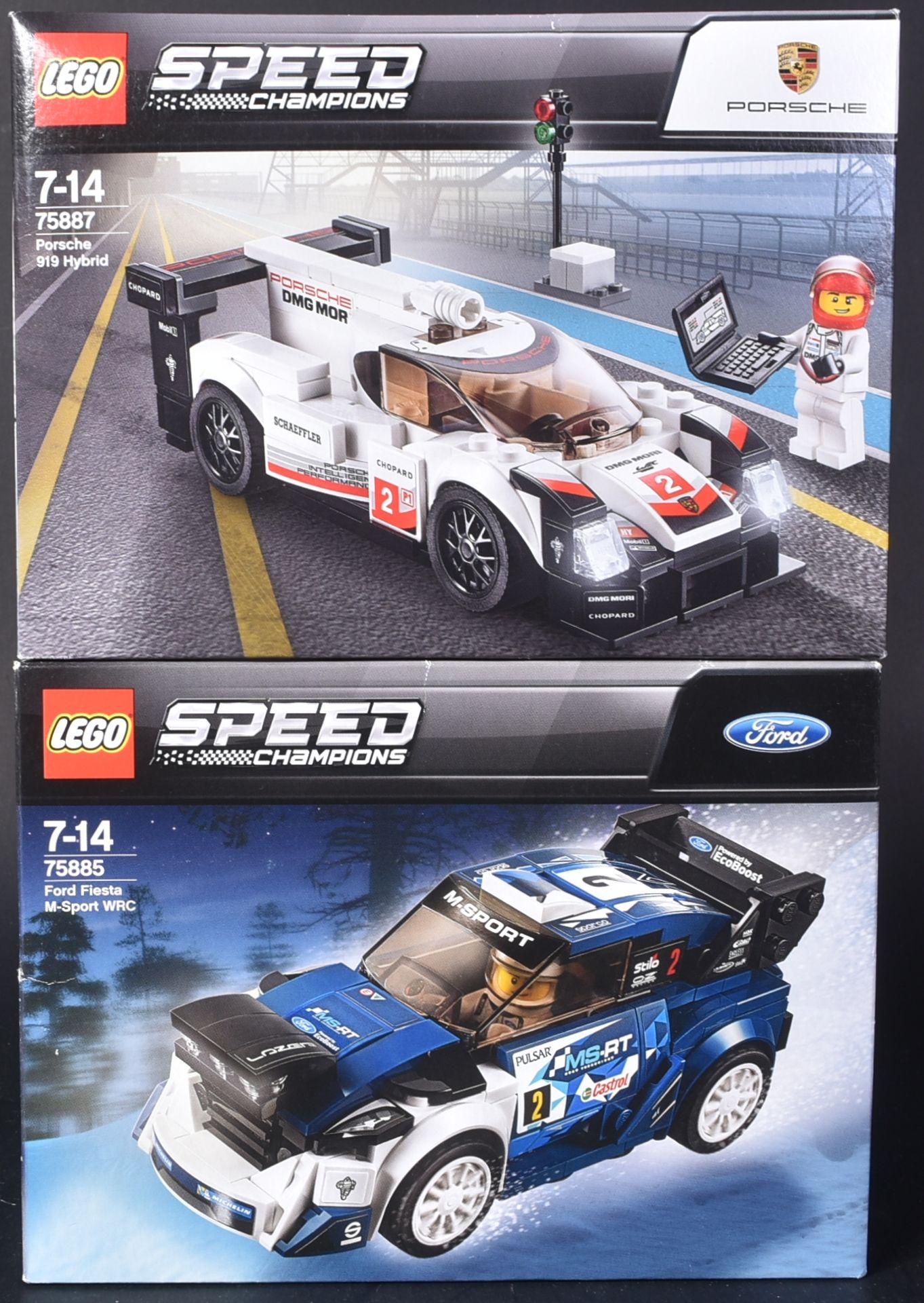 LEGO SETS - SPEED CHAMPIONS - 919 HYBRID - M-SPORT WRC - 75887 - 75885 - Image 2 of 3