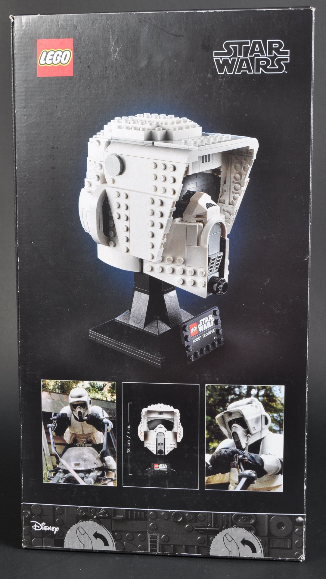 LEGO SET - STAR WARS - 75305 - SCOUT TROOPER HELMET. - Image 2 of 2