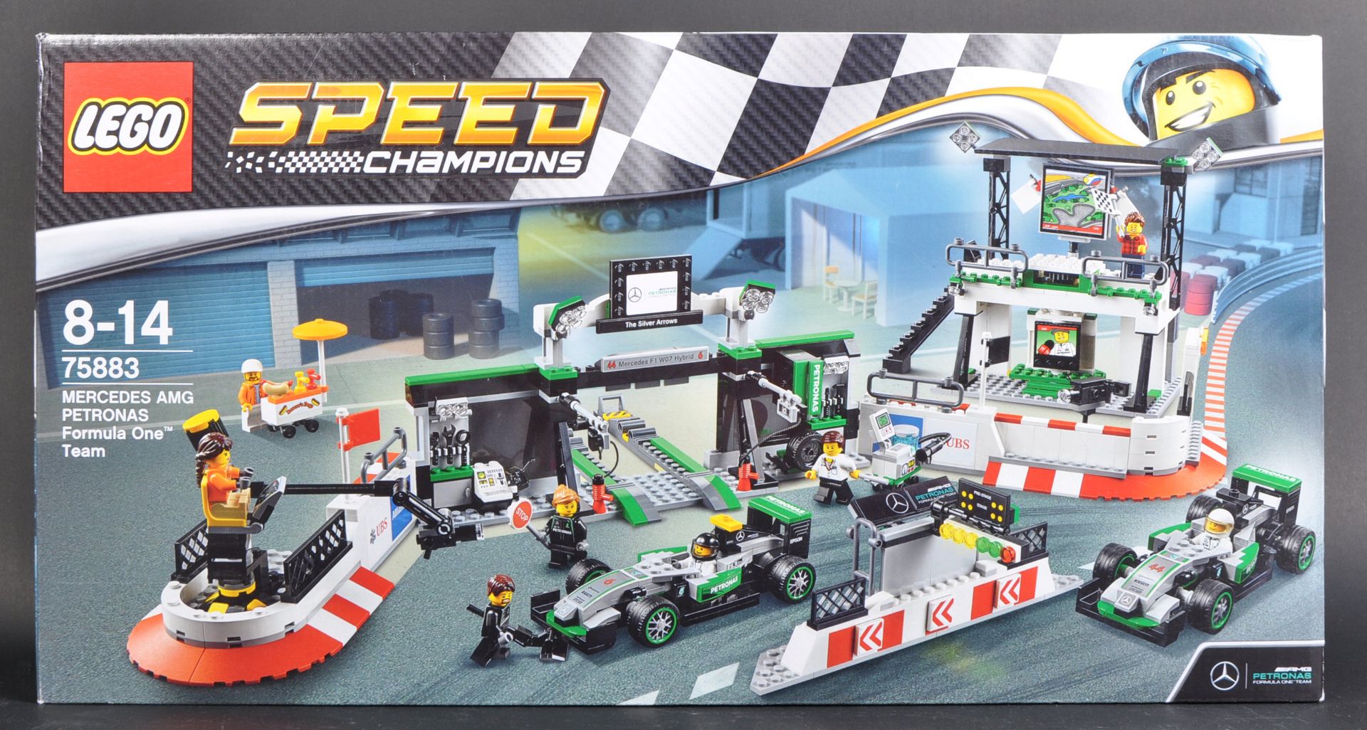 LEGO SET - SPEED CHAMPIONS - 75883 - MERCEDES AMG PETRONAS FORULA ONE TEAM