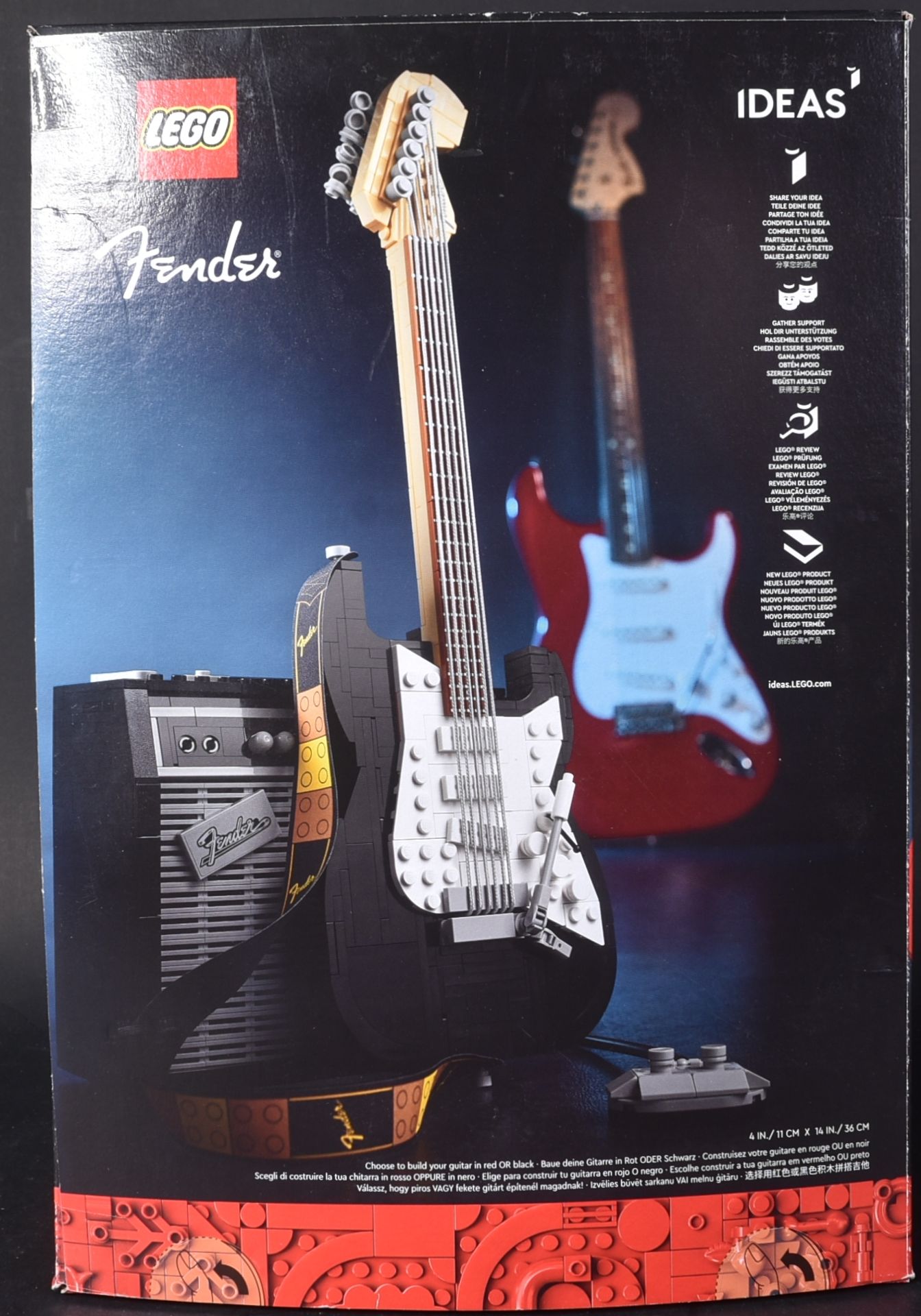 LEGO SET - IDEAS - 21329 - FENDER STRATOCASTER - Image 2 of 2