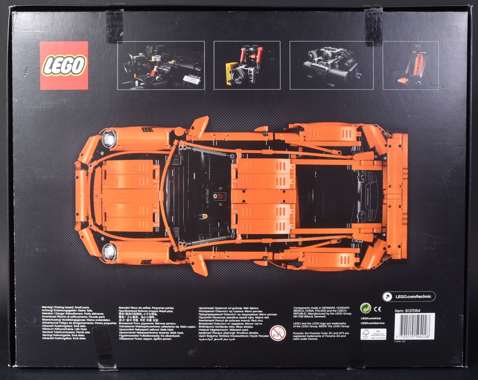 LEGO SET - TECHNIC - 42056 - PORSCHE - Image 2 of 3