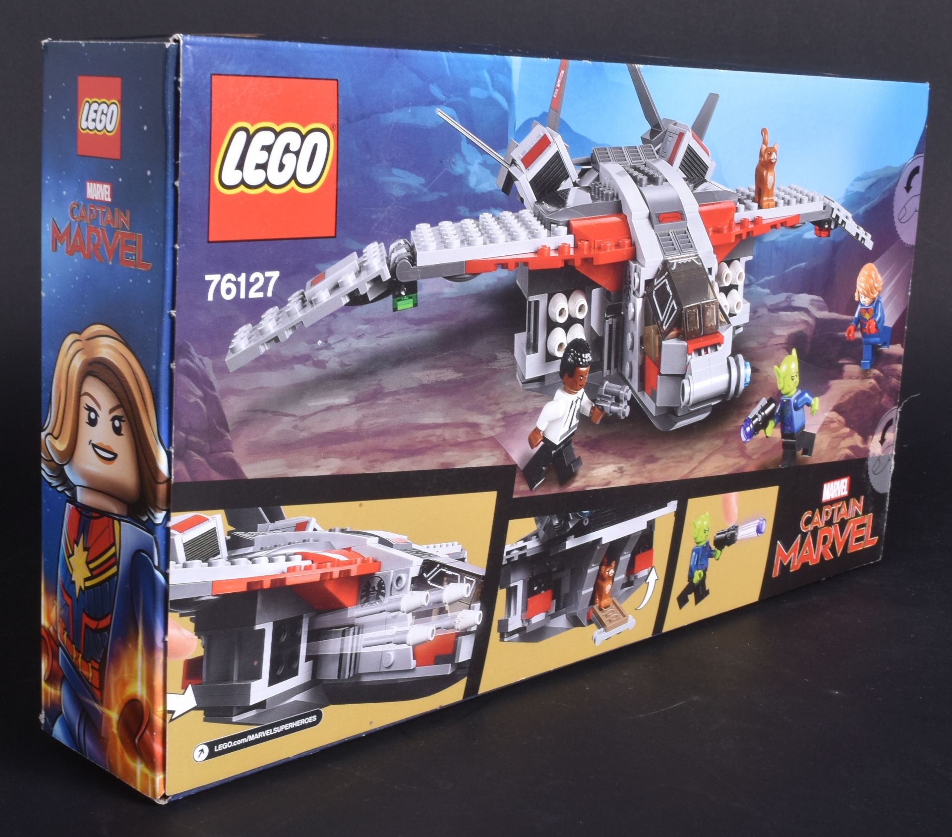 LEGO SET - MARVEL - 76127 - CAPTAIN MARVEL AND THE SKRULL ATTACK - Image 2 of 2