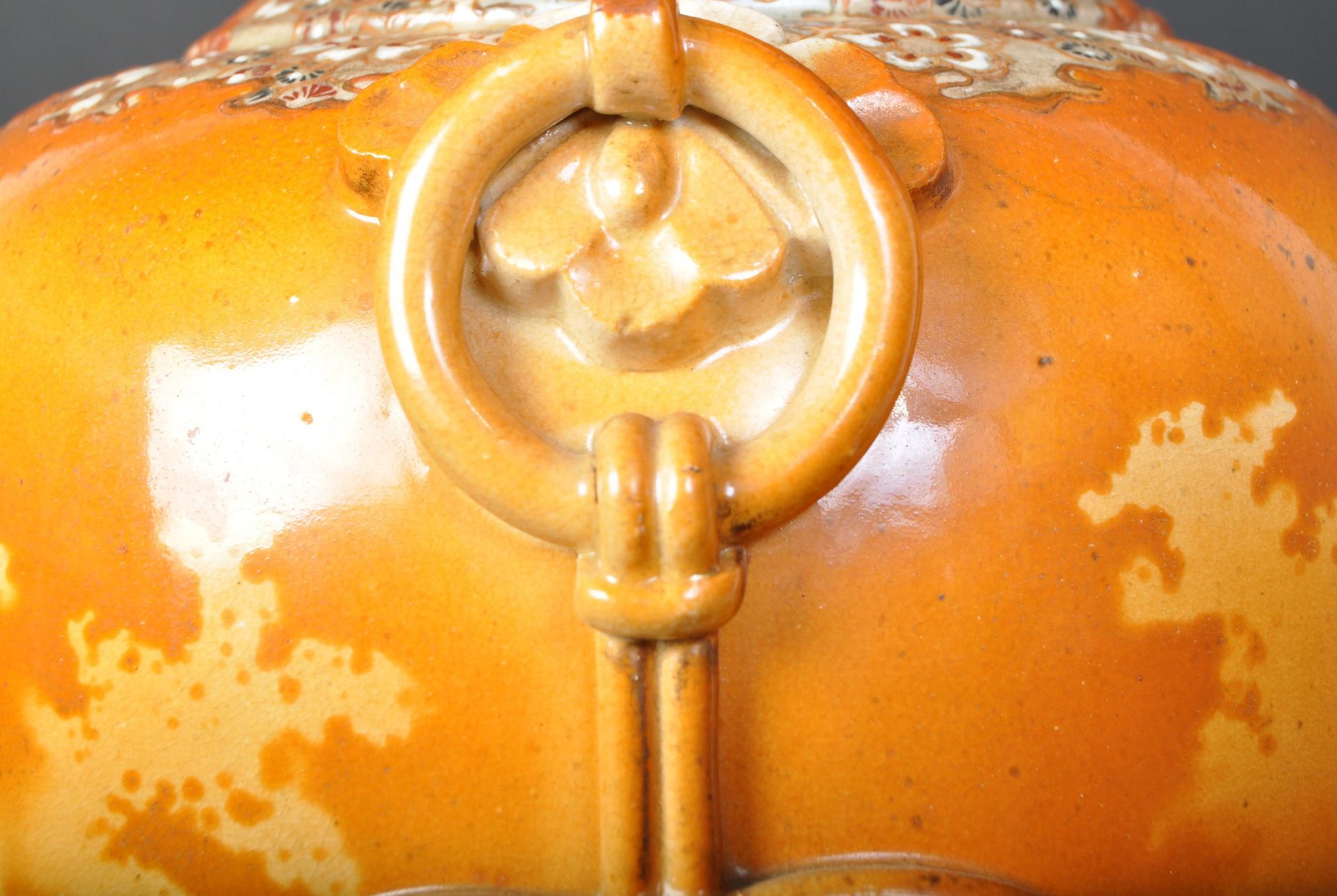 LARGE JAPANESE SATSUMA WARE VASE - Image 5 of 5