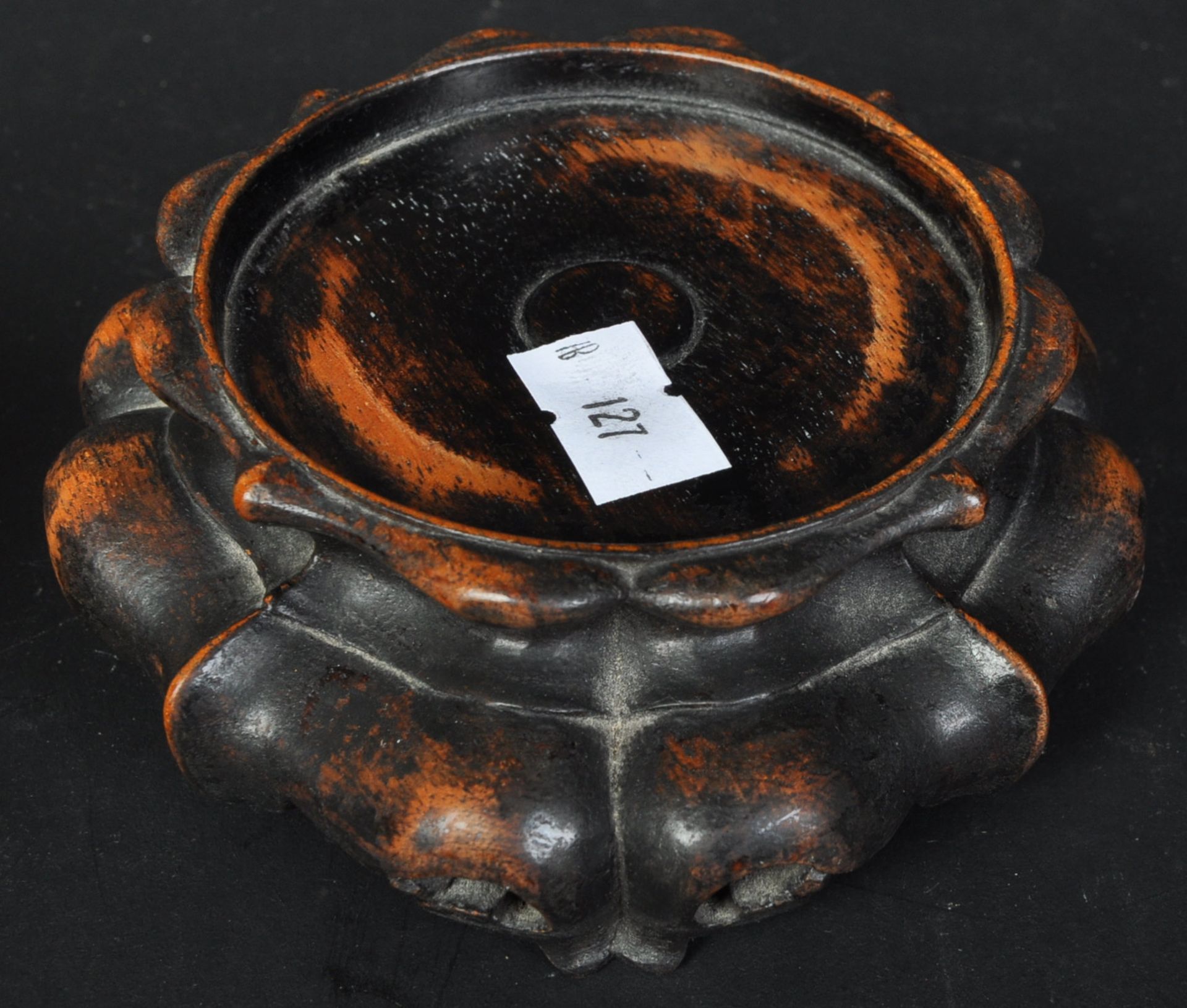 COLLECTION OF THREE 19TH CENTURY VASE HOLDERS - Image 5 of 5