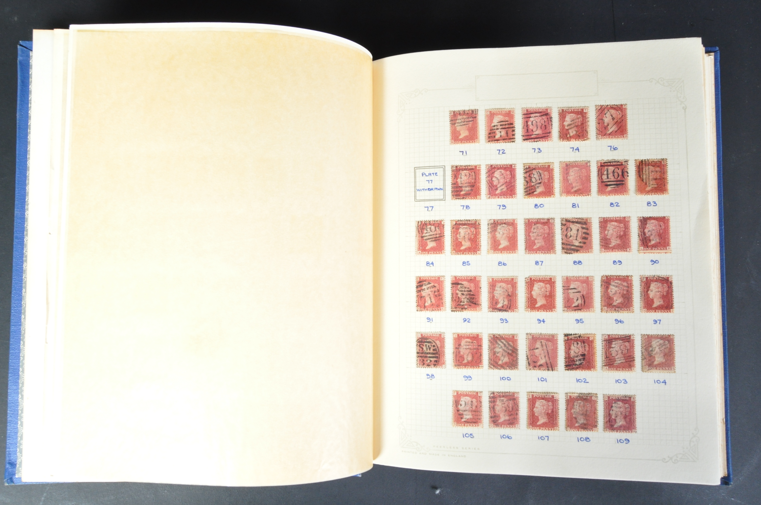 20TH CENTURY COLLECTORS ALBUM OF VICTORIAN & LATER STAMPS