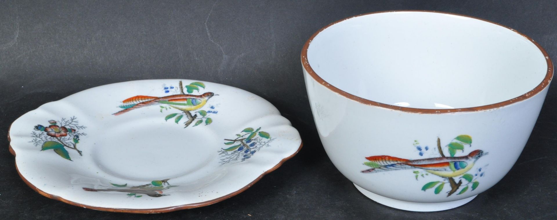 19TH CENTURY HAND PAINTED TEA SERVICE - Bild 3 aus 6