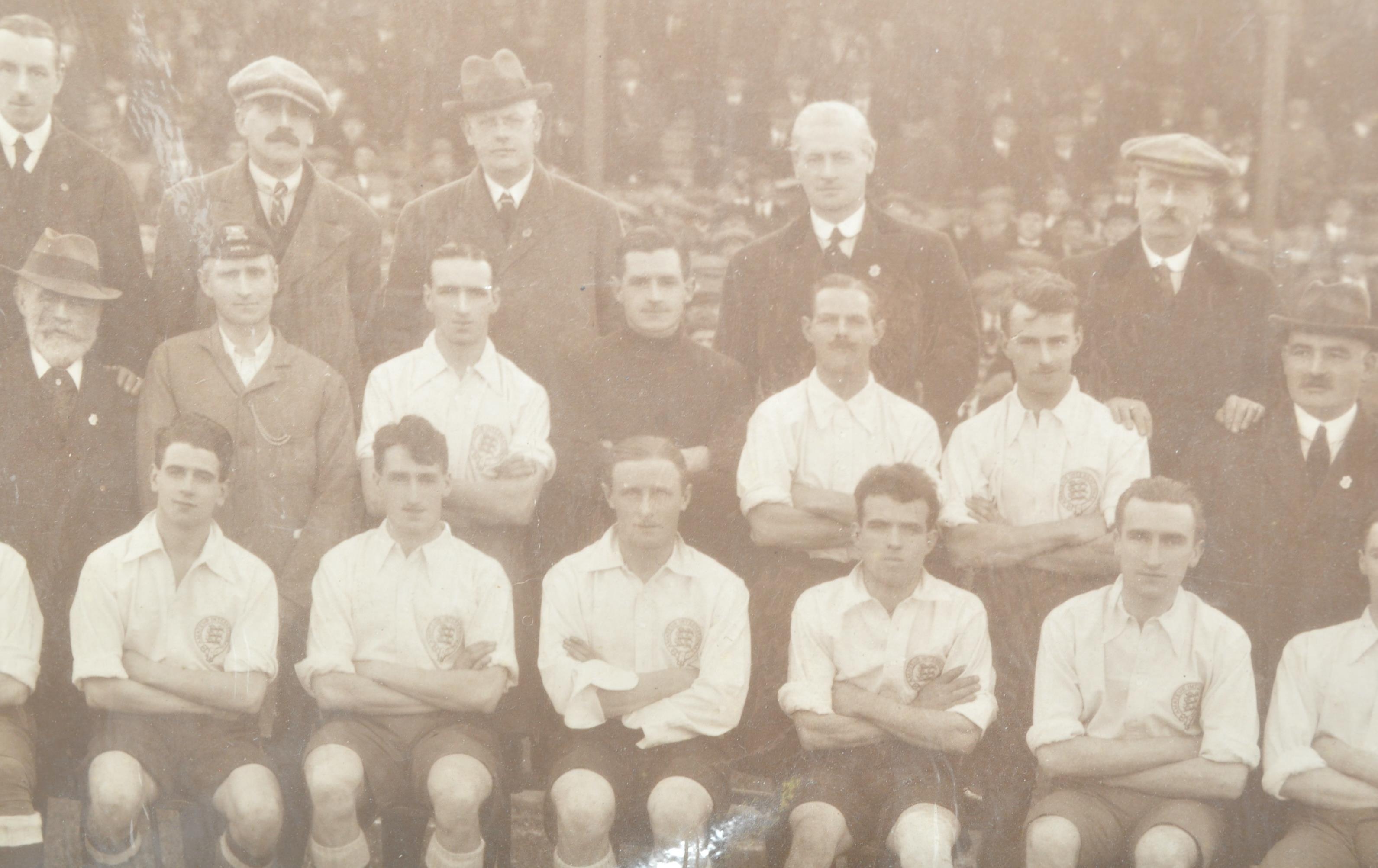 FOOTBALL - 1920 IRELAND V ENGLAND - ORIGINAL PHOTO - Image 2 of 4