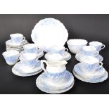 19TH CENTURY VICTORIAN GRAINGER MANNER PART TEA SERVICE