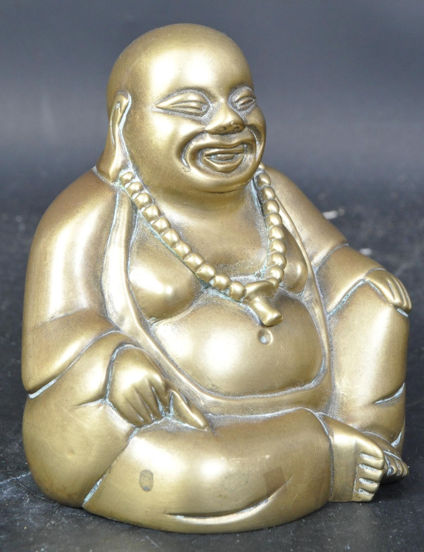 19TH CENTURY HOLLOW CAST DEITY FIGURINE OF BUDDHA