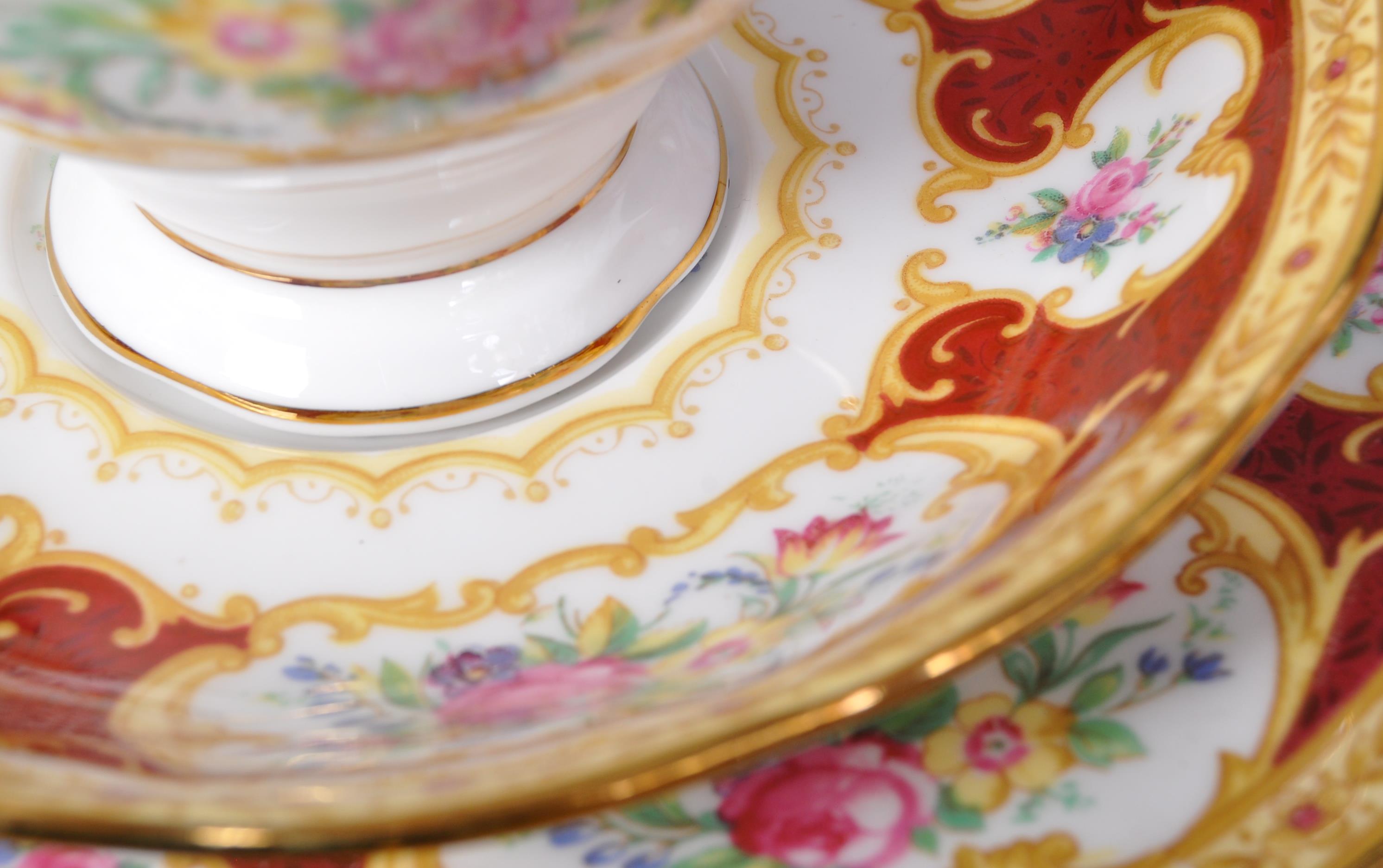 ROYAL ALBERT - LADY HAMILTON - SIX PERSON TEA SERVICE - Image 4 of 5