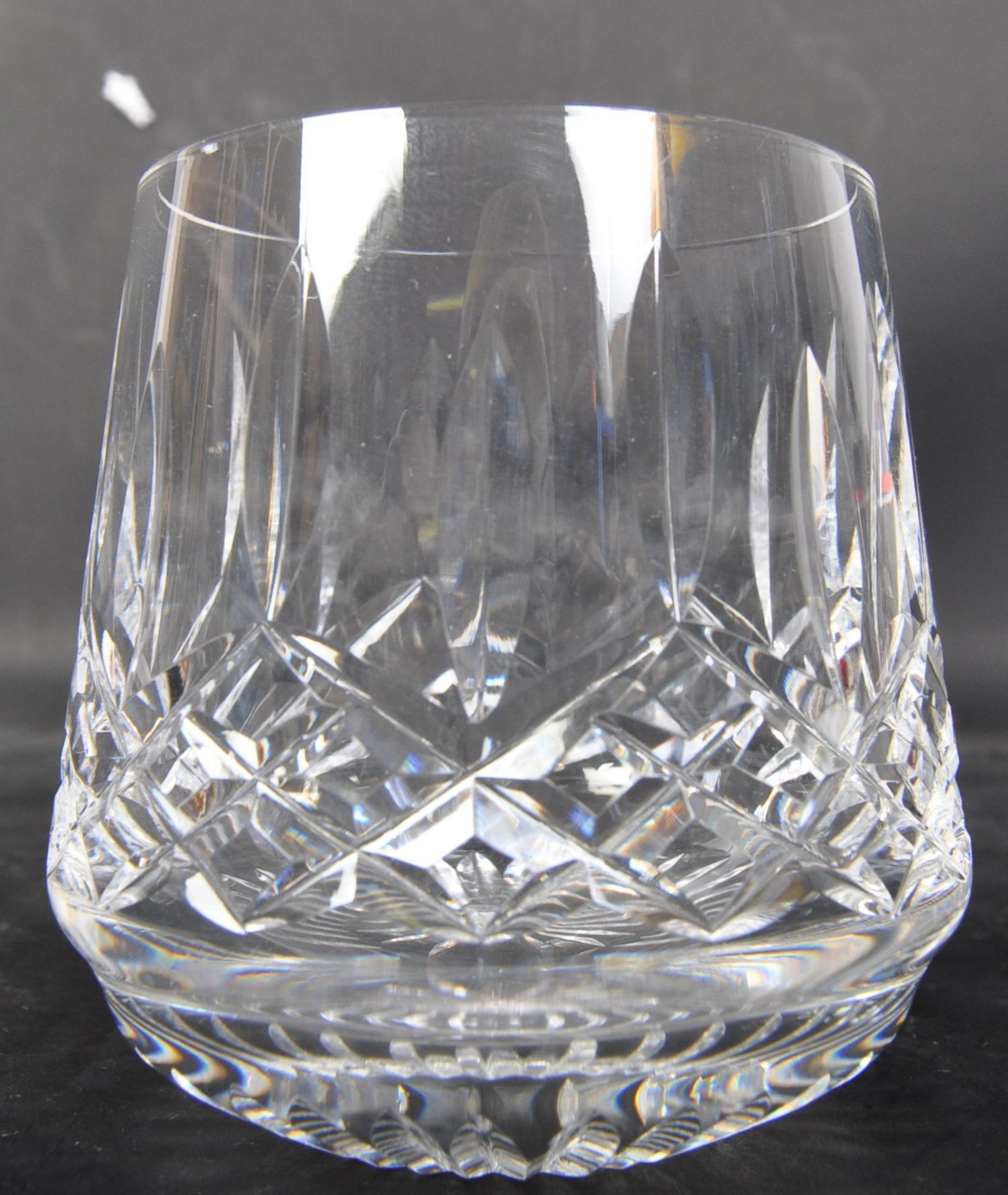 SIX VINTAGE WATERFORD CRYSTAL 'LISMORE' WHISKEY GLASSES - Image 3 of 4