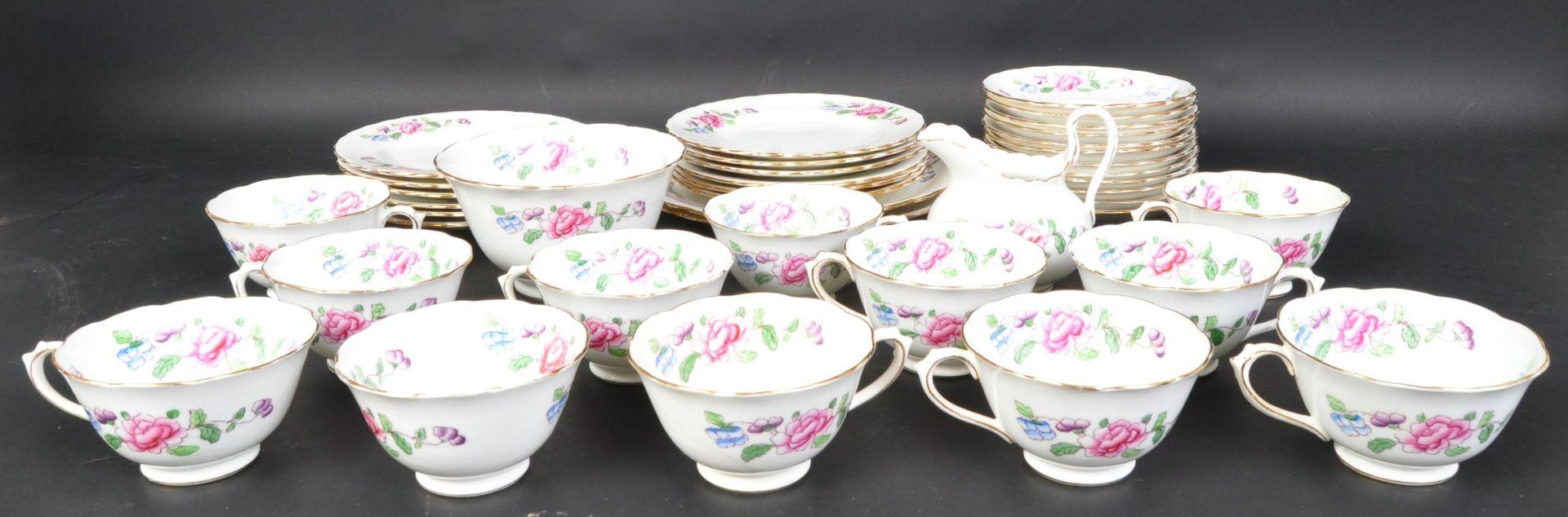 CHELSON CHINA, ENGLAND PORCELAIN TEA SERVICE