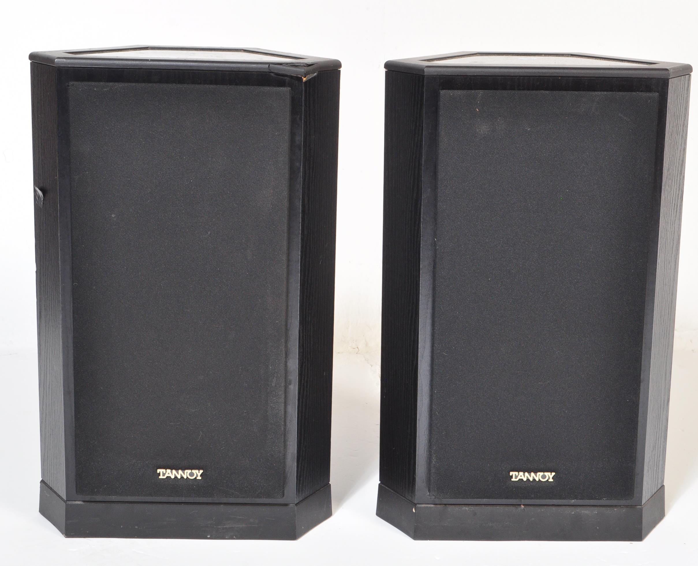 PAIR OF VINTAGE 20TH CENTURY TANNOY SPEAKERS