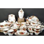 ROYAL ALBERT - OLD COUNTRY ROSES - VINTAGE TEA SERVICE