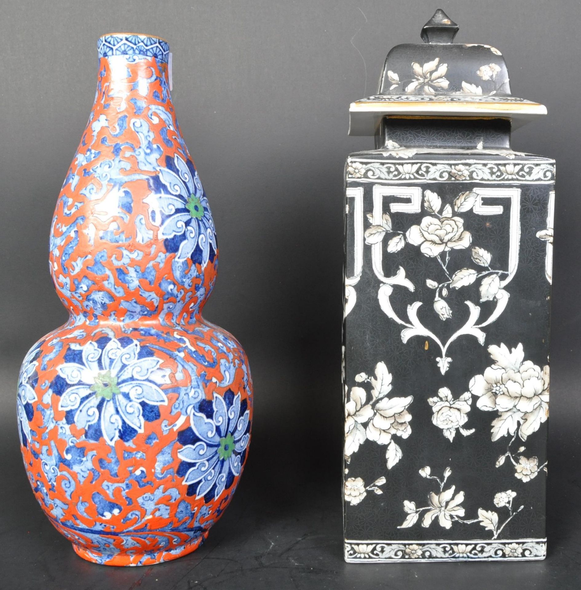 CORONA WARE & CHUNG WOODS AND SONS VASES