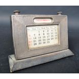 ART DECO DESK TOP DATE CALENDER ORGANISER